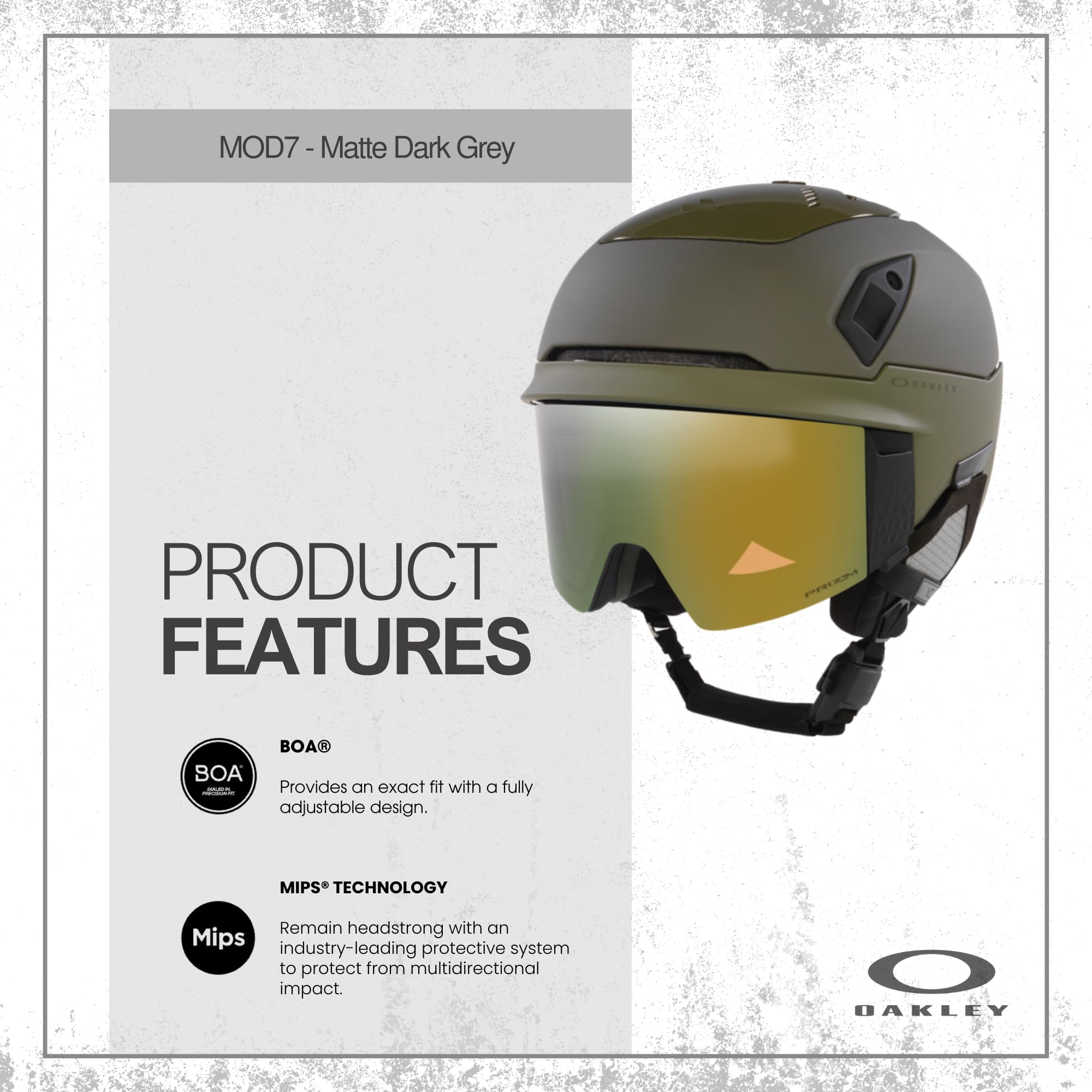 Amazon.com: Oakley MOD7 Matte Dark Brush/Prizm Sage Gold Iridium